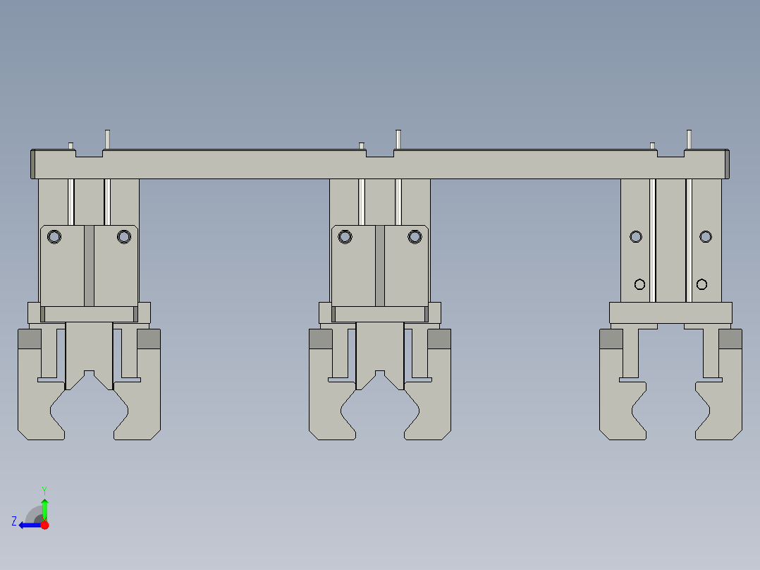 LXYC-BOSS-02060300测量抓手组件右视图