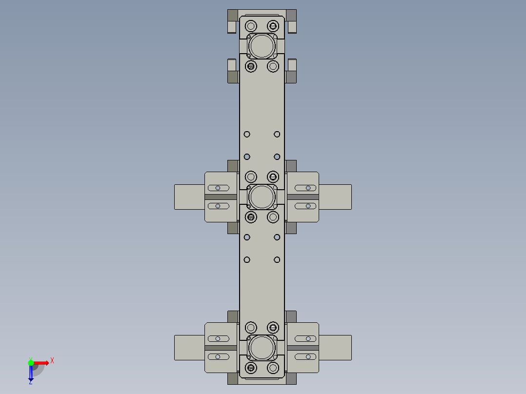 LXYC-BOSS-02060300测量抓手组件俯视图