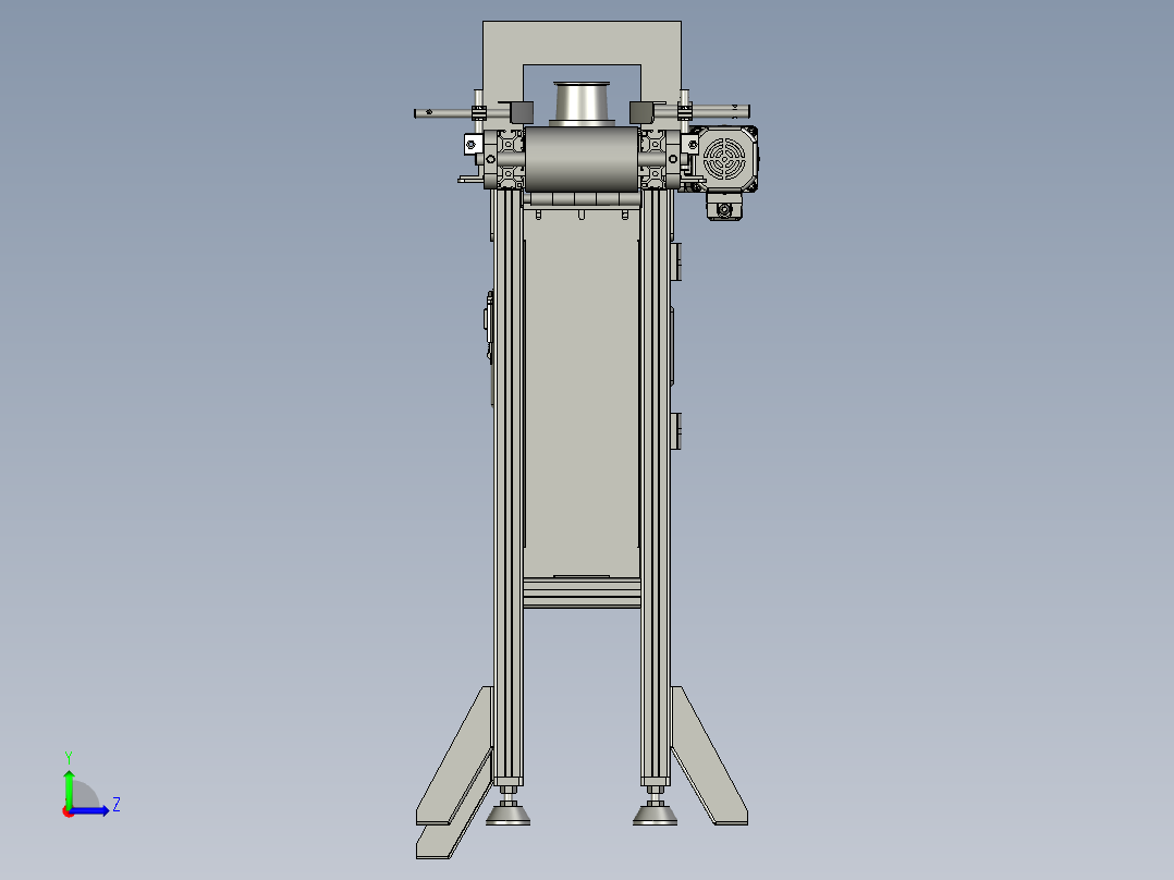 010100网带链板线左视图