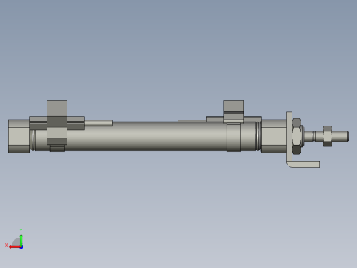 气缸PB12x80SULB+CMSG-2后视缩略图