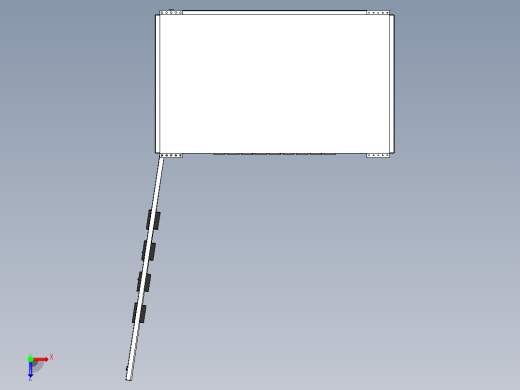 变频器软启动控制柜俯视缩略图