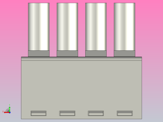 Degson终端连接器5EDGK-3.81-4后视缩略图