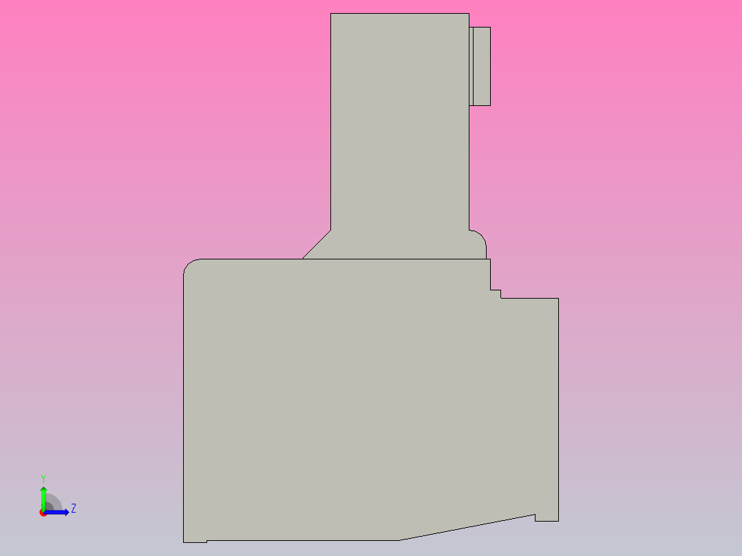Degson终端连接器5EDGK-3.81-4左视图