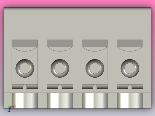 Degson终端连接器5EDGK-3.81-4俯视缩略图