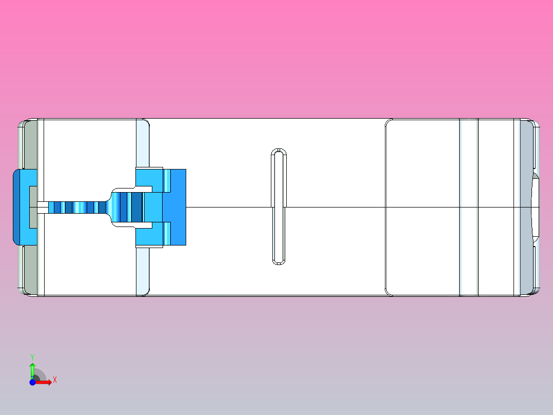 NHP-125G&amp;1P&amp;隔离开关三维模型202307前视图