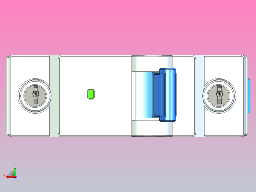 NHP-125G&amp;1P&amp;隔离开关三维模型202307后视缩略图