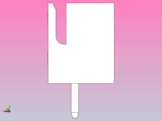 连接器白色JST XH 9针2.54 mm后视缩略图