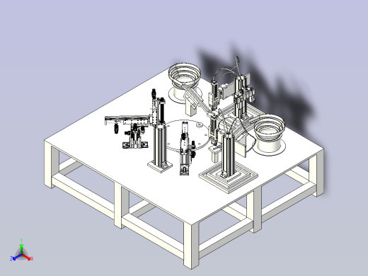 筒管绕线机3D模型