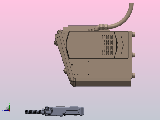 MK-G喷码机3D右视缩略图
