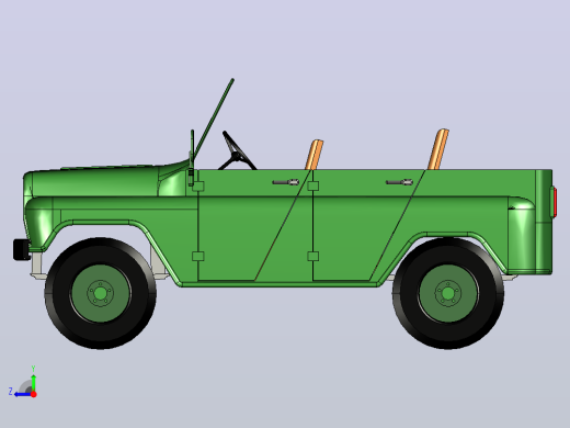 uaz 469汽车右视缩略图
