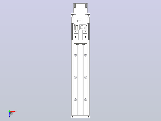 钢基模组TPA-KSR-8610C-440A1-MU-H0俯视缩略图
