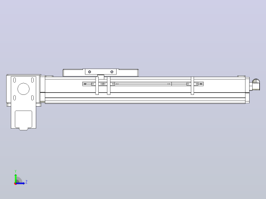 MCB10无尘皮带滑台[MCB10-L32-200-LD-100W-C3]左视缩略图