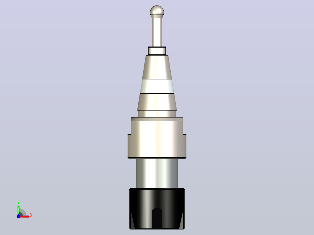 用于ER 11型夹头的SK 11前视图