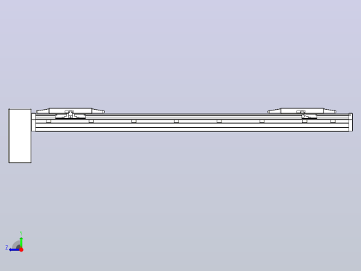 皮带直线轴双滑块型TPA-GCBS-150-P80-L275-RP-M75-N3右视缩略图
