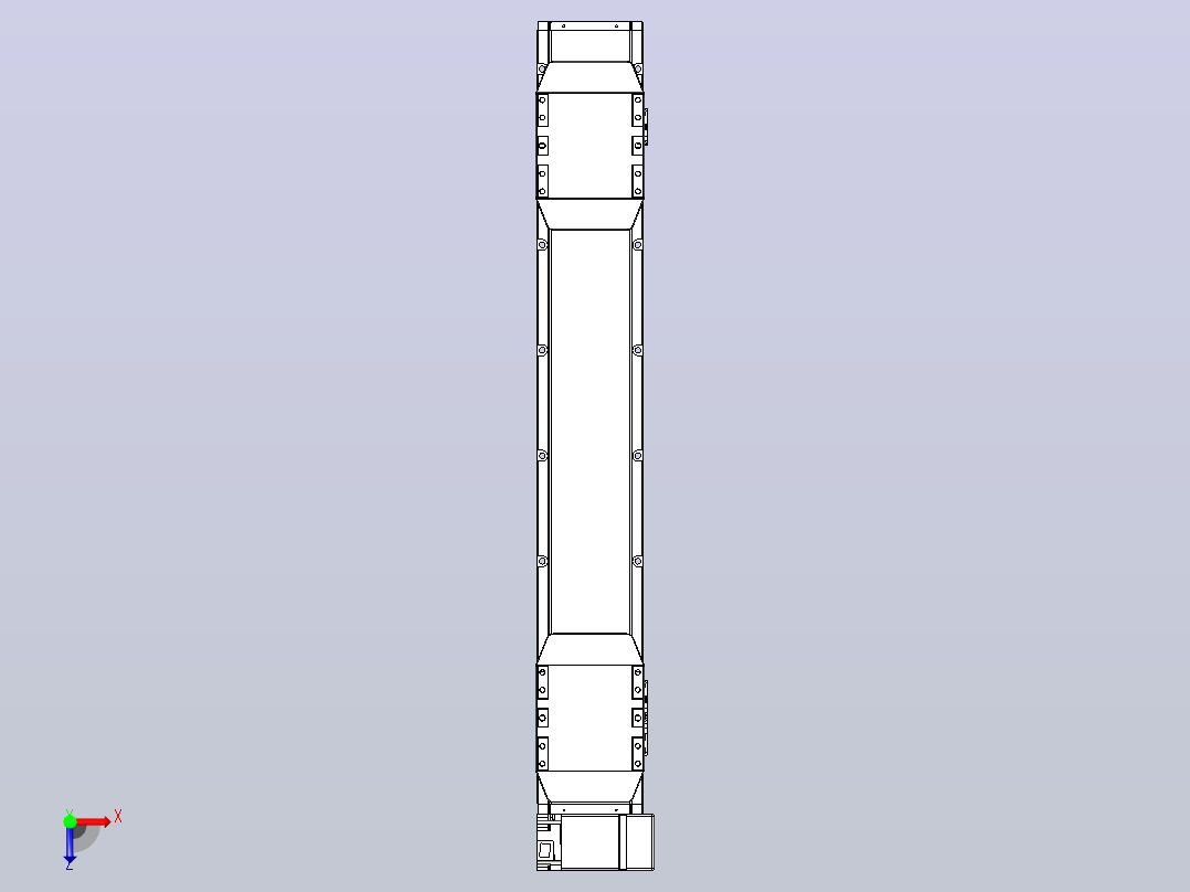 皮带直线轴双滑块型TPA-GCBS-150-P80-L275-RP-M75-N3俯视图