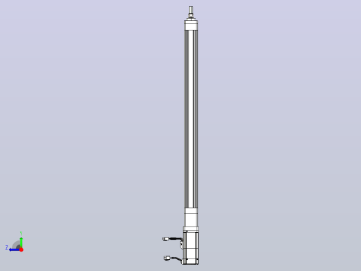 轻载电动缸TPA-ESR40-1210C-L600-M-FA-W-P40-C3右视缩略图