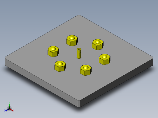 粘接用转台正等轴测缩略图