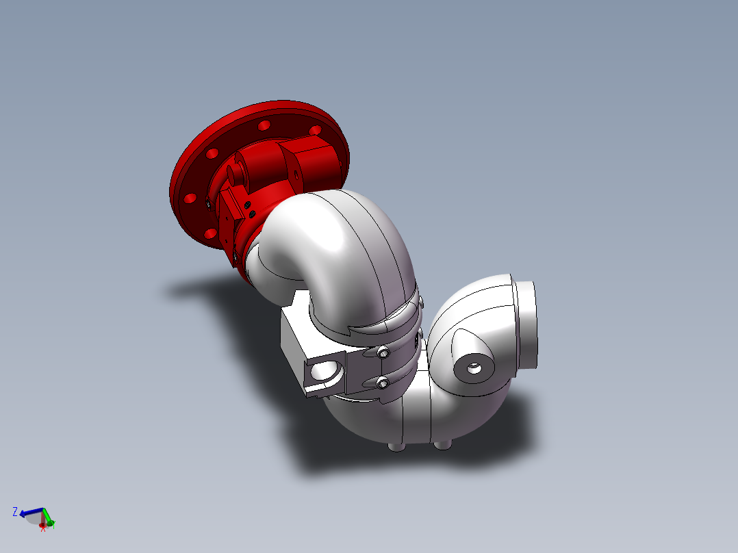 阿密龙水炮模型sw12可编辑