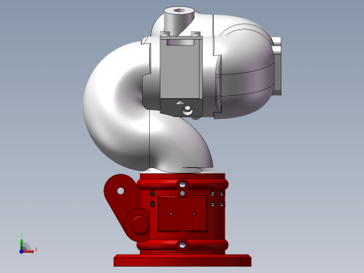 阿密龙水炮模型sw12可编辑前视缩略图