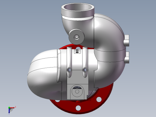 阿密龙水炮模型sw12可编辑俯视缩略图