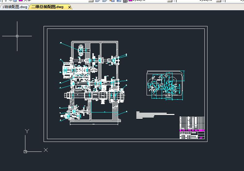 CA6140车床主轴箱 参考 CAD图纸 机械设备设计