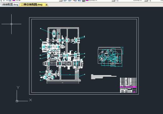 CA6140车床主轴箱 参考 CAD图纸 机械设备设计缩略图