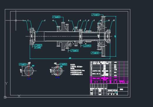 CA6140车床主轴箱 参考 CAD图纸 机械设备设计缩略图