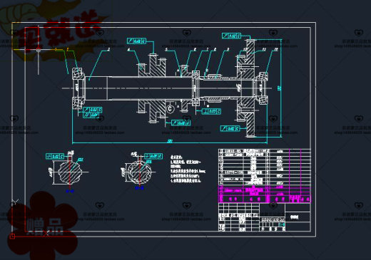 CA6140车床主轴箱 参考 CAD图纸 机械设备设计缩略图