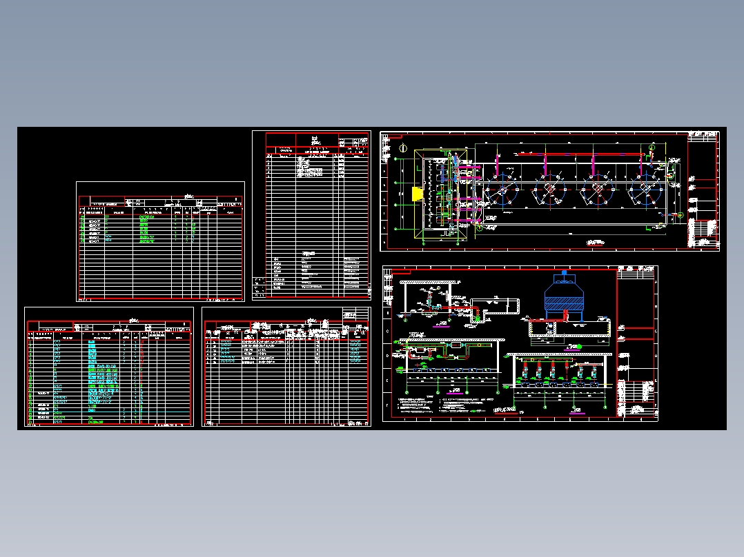 冷却循环水泵房图