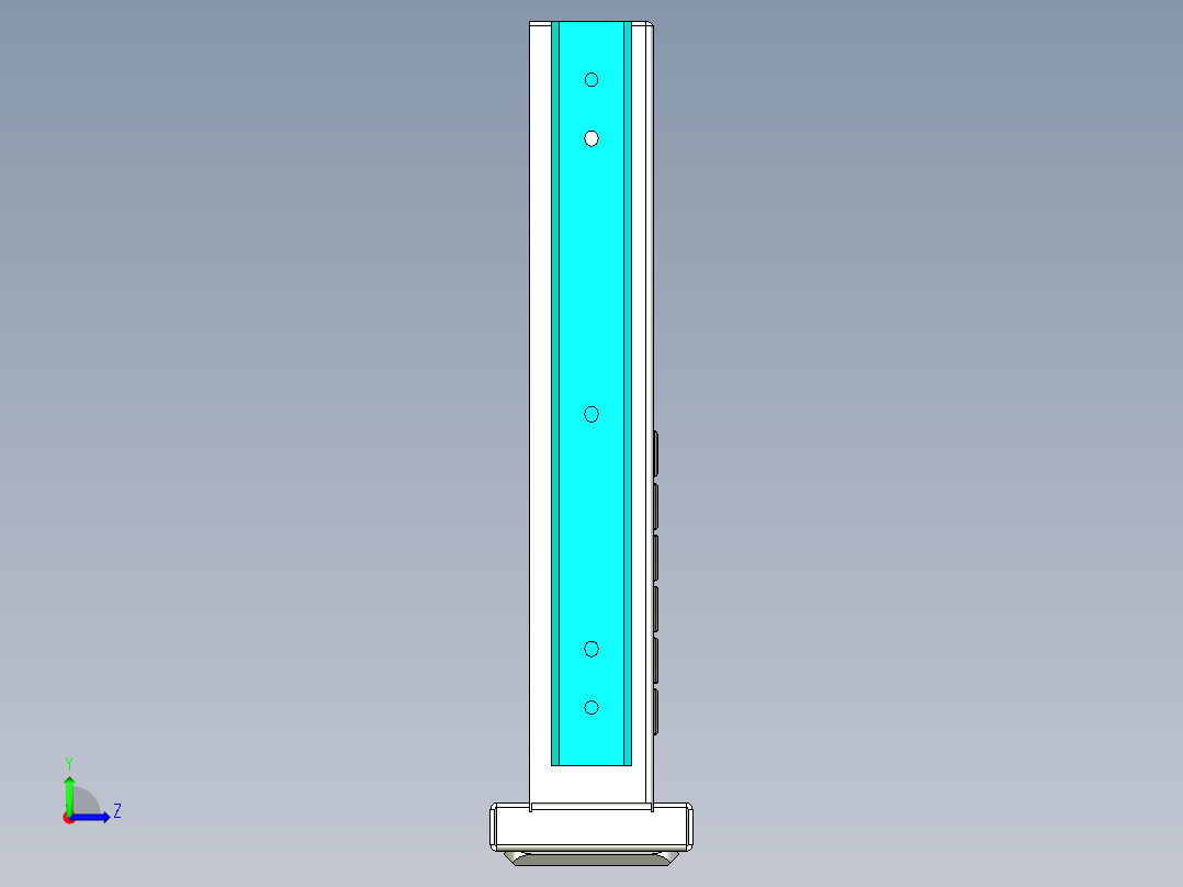 设备键盘左视图