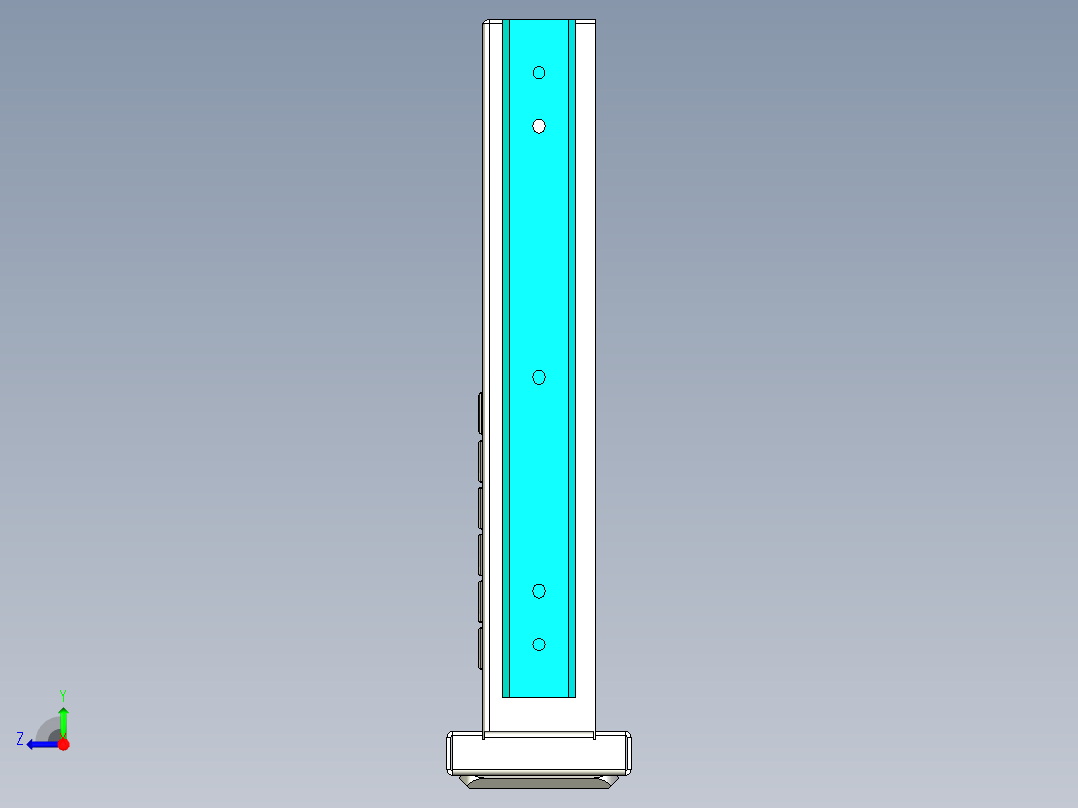 设备键盘右视图