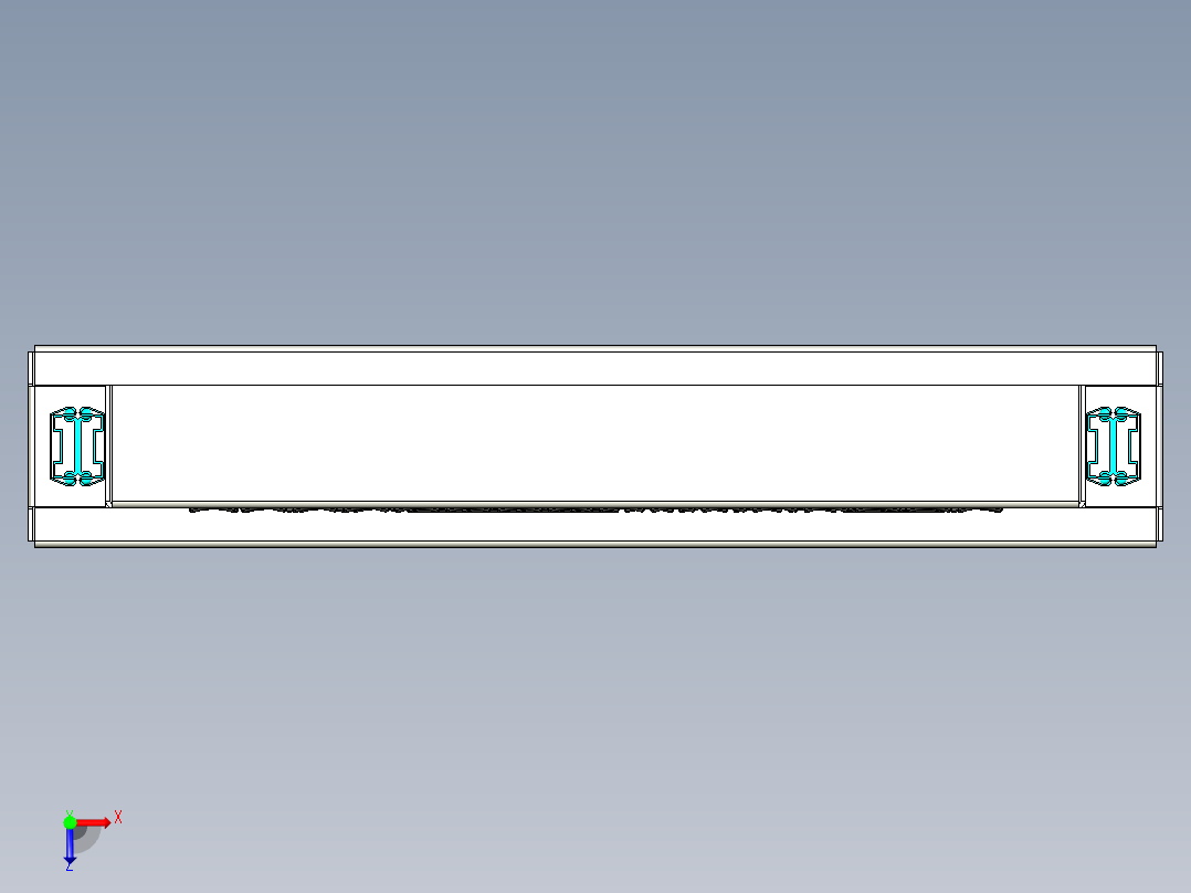 设备键盘俯视图