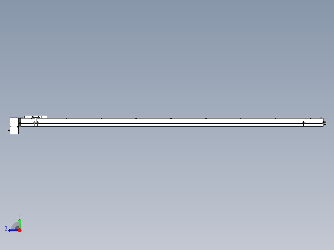 Toyo东佑达直线模组-ECB14-2300-RD右视图
