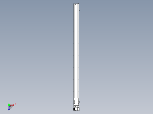 Toyo东佑达直线模组-ECB14-2300-RD俯视缩略图