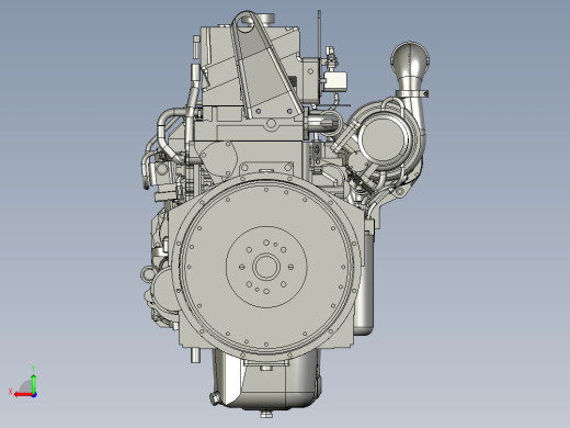 enginecummins-ism11-发动机后视缩略图