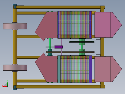 振动筛式花生收获机的设计【含三维SW模型+CAD图纸+说明】后视缩略图