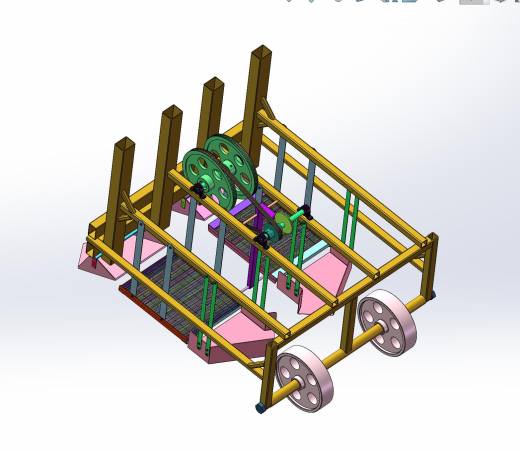 振动筛式花生收获机的设计【含三维SW模型+CAD图纸+说明】缩略图