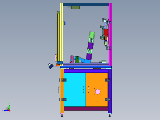 涨紧式内孔密封自动化机构右视缩略图