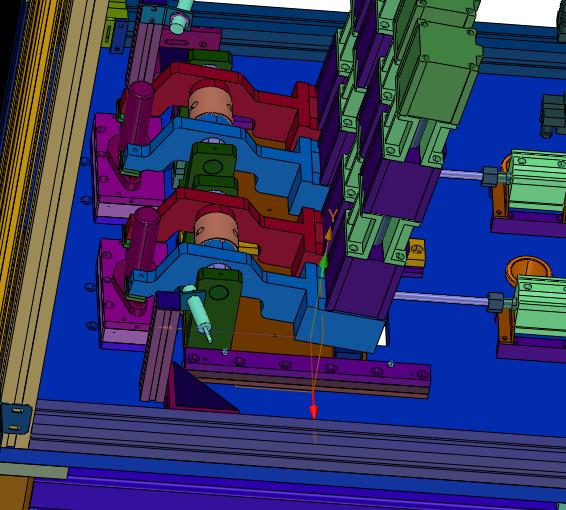 涨紧式内孔密封自动化机构