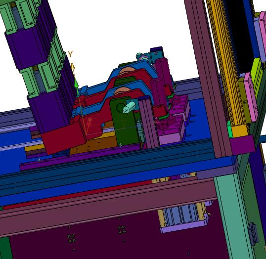 涨紧式内孔密封自动化机构