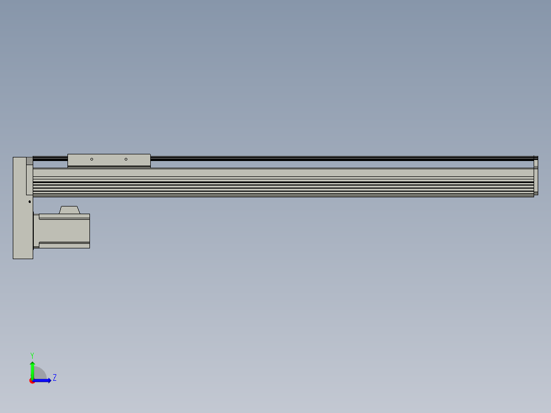 CCTL模组螺杆-TL135-S600-BM左视图