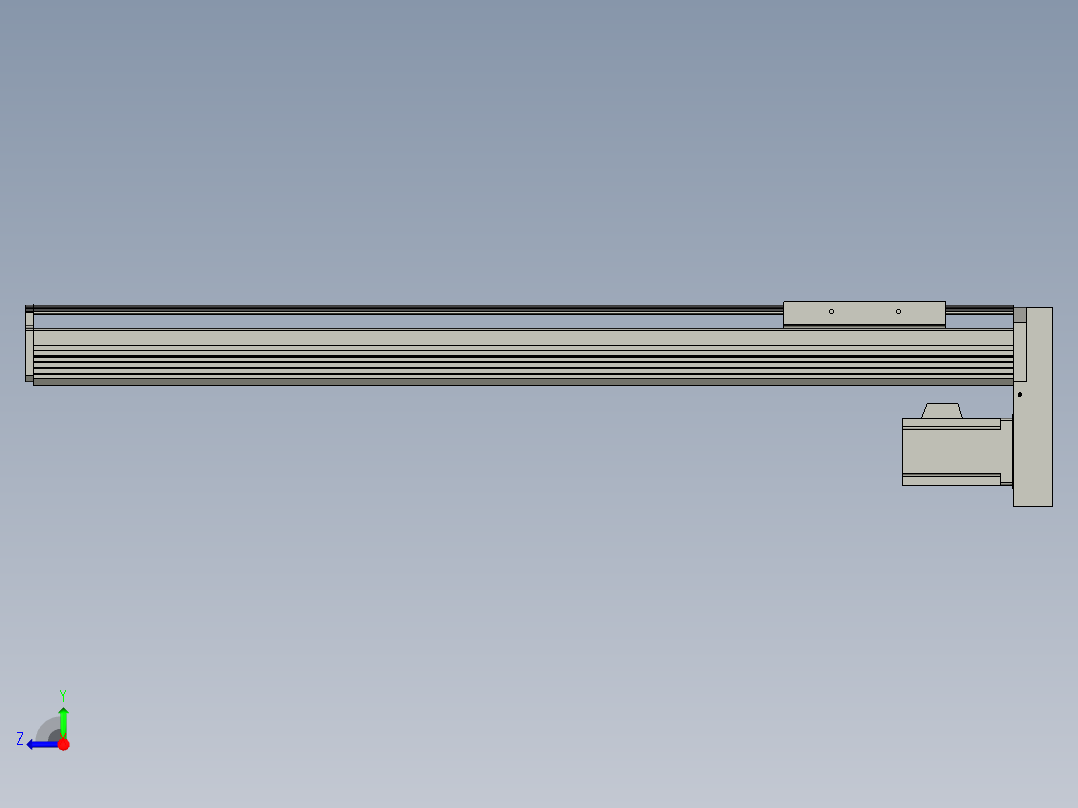 CCTL模组螺杆-TL135-S600-BM右视图