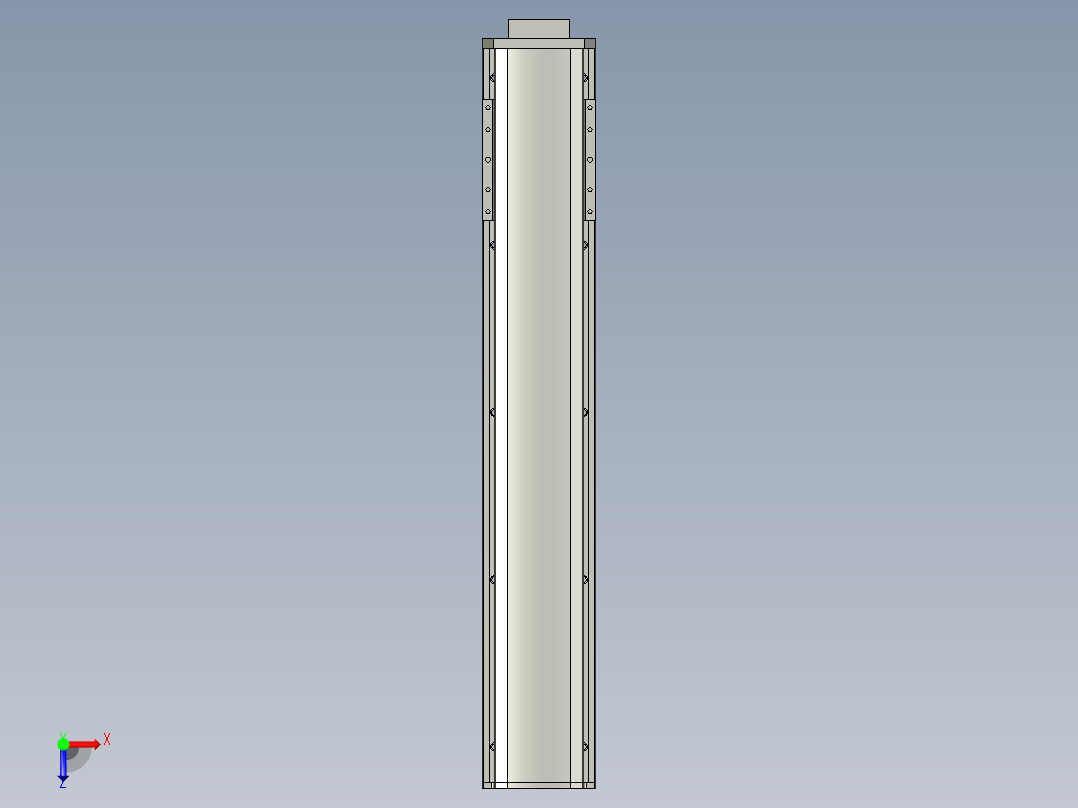CCTL模组螺杆-TL135-S600-BM俯视图