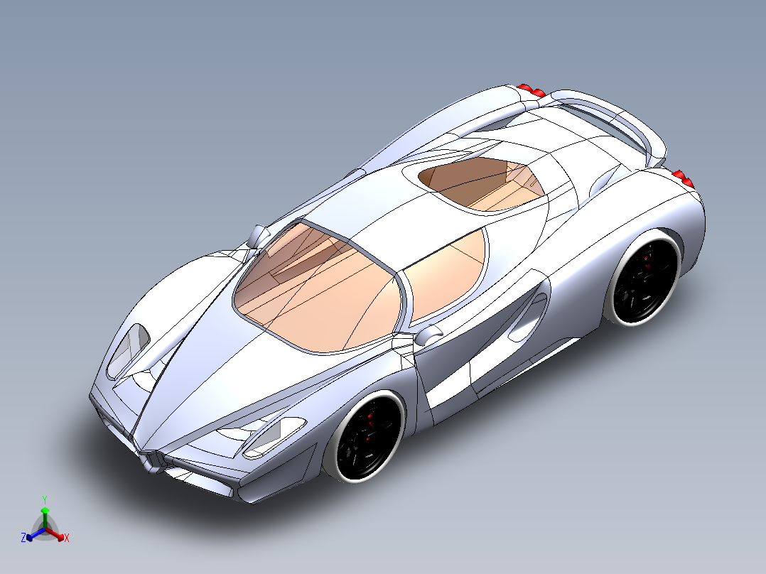 汽车2 (3)正等轴测图