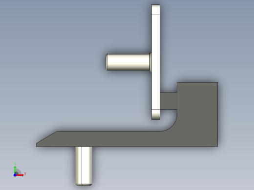 型材-KJN MAGNETIC DOOR STOP 093111前视缩略图