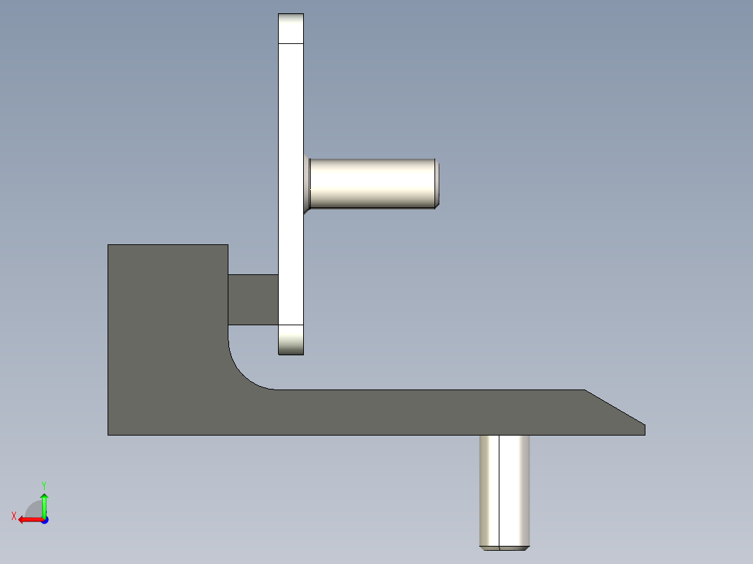 型材-KJN MAGNETIC DOOR STOP 093111后视图