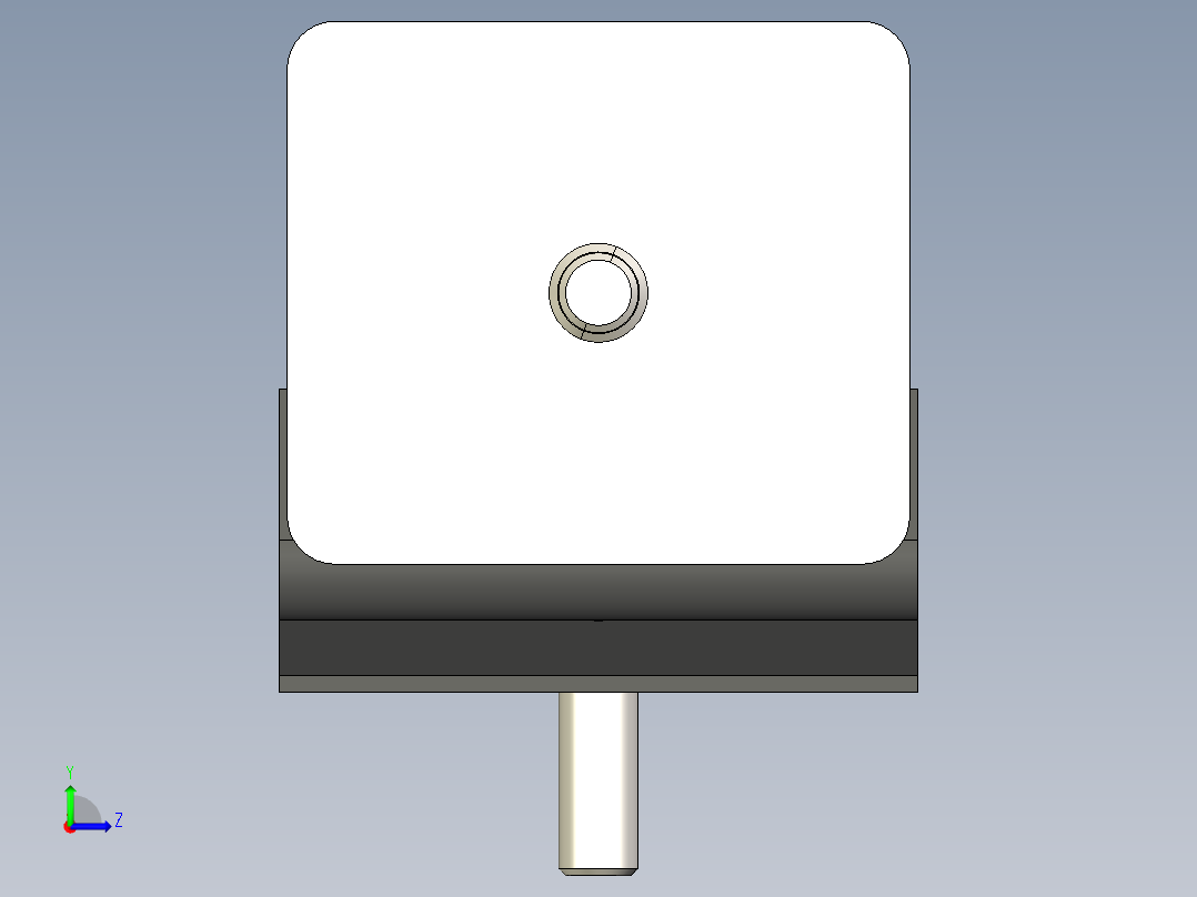 型材-KJN MAGNETIC DOOR STOP 093111左视图