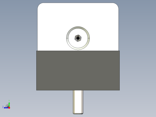 型材-KJN MAGNETIC DOOR STOP 093111右视缩略图