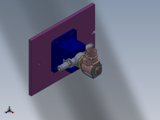高压水阀装配生产线3D数模图纸 Solidworks17设计正等轴测缩略图