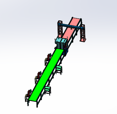 高压水阀装配生产线3D数模图纸 Solidworks17设计缩略图